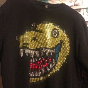 Bedazzled sweatshirt